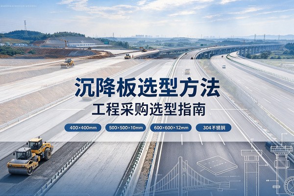洪湖沉降板选择方法