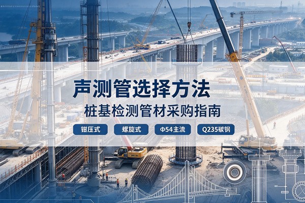 洪湖声测管选型标准