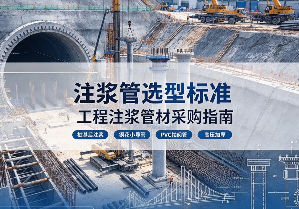 洪湖注浆管选型标准